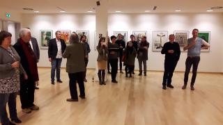 Exhibition of film posters in Rotterdam