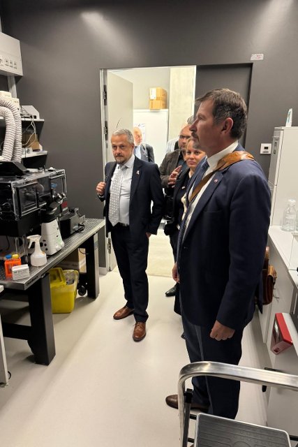Návštěva delegace Jihomoravského kraje v „Biozentrum Basel“