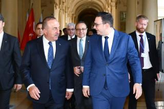 Czech and Turkish foreign ministers discussed the situation in Ukraine and NATO enlargement