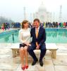 At the end of the visit, Minister T. Petricek and his wife Iva visited the UNESCO  monument Taj Mahal and discussed the possibilities of involving of Czech researchers and innovators in the protection and maintenance of this world-famous monument