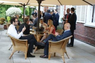 Guests of the garden party