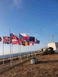 Vlajky v Dieppe