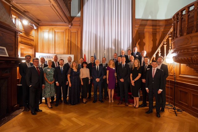 Podnikatelská delegace v rámci prezidentské návštěvy