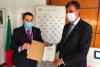 Petříček v Portugalsku převzal prototyp plicního ventilátoru, řešil i vzájemné uznávání testů na COVID-19
