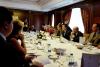 EP Vice-President Lunacek at lunch with EU Heads of Mission