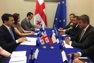 Ministr zahraničí Petříček se v Gruzii setkal s nejvyššími představiteli země