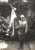 Slavnostní předání praporu 21. pluku čs. legionářů v Darney, 30.6 1918