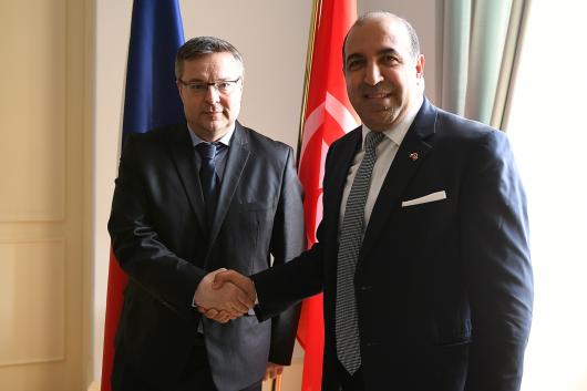 Deputy Minister Tlapa met State Secretary of the Tunisian Ministry of Foreign Affairs Ferjani