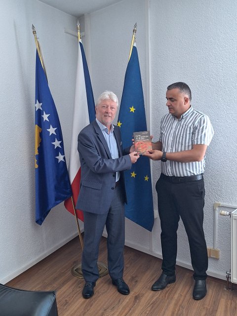 Award Ceremony from the International Children’s Art Exhibition Lidice 2024 for a young kosovar artist
