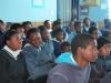 Žáci při promítání / Learners at the screening