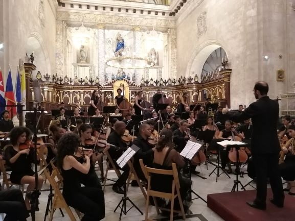 Orchestr Lycea v Havaně 