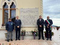 Zástupce velvyslance Jiří Jílek uctil památku československých legionářů v Caprino Veronese
