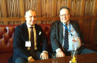 The Ambassador with Lord Boswell      Ambassador Sečka during a pleasant discussion with Lord Anderson      The Ambassador´s meeting with the Mayor Robert Freeman 