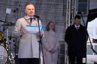 Projev velvyslance Krále během oslav Dne Evropy