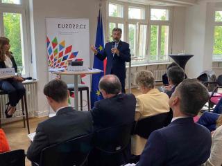 Présidence tcheque du Conseil de l´Union européenne: présentations des priorités au Luxembourg