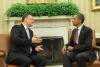Premier Necas a Prezident Obama v Ovalne pracovne