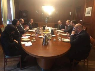 V4 Ambassadors meeting with Robert Rydberg