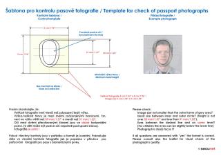Pasová biometrická fotografie 2