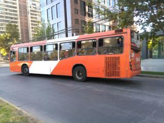 Autobus v Santiagu