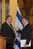 Ministr Lubomír Zaorálek a ministr zahraničních věcí Státu Izraele Avigdor Lieberman