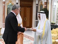 H. E. Juraj Chmiel presented his Credentials to the Amir of the State of Kuwait