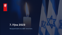 Tři roky od teroristického útoku Hamásu: Terorismus nelze omlouvat ani relativizovat