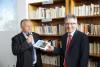 Handover of books