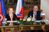 Ministr Jan Kohout a ministryně zahraničí Lichtenštejnska Aurelia Frick