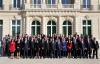 Společné foto na zasedání OECD v Paříži