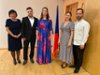 Dávid Harant, Renata Harant Bicánková, Lenka Polláková a Martin Hríň společně s předsedkyní krajanského spolku Klub občanů ČR Janou Bratinkovou