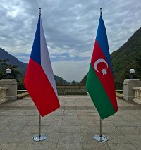 Strategic Partnership - Flags of CZ and AZ