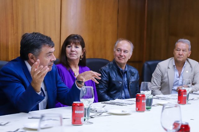 Reunión con el Ministro de Agricultura