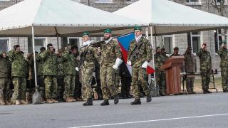 Czechs in Latvia  ​    Ambassador Hynková welcomes Czech soldiers 