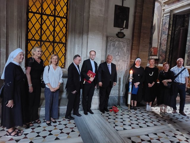 la commemorazione di Giovanni di Jenzenstein