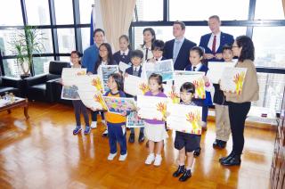 Lidice 2018 - awarded children from the school "Simply Art" 