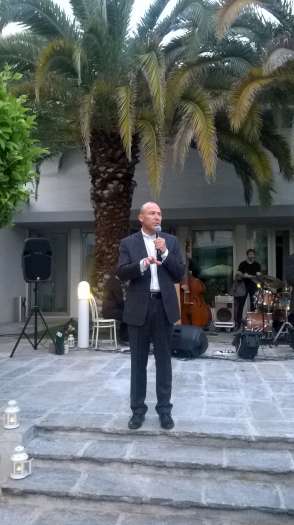 Velvyslanec ČR Jan Bondy při zahájení akce