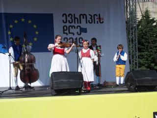 Czech musicians on the stage