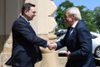 Přivítání ministrem J. Lipavským / Recibimiento por el Canciller J. Lipavský