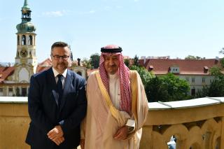 Náměstek ministra zahraničních věcí Saúdské Arábie Waleed al-Khereiji jednal na MZV ČR 