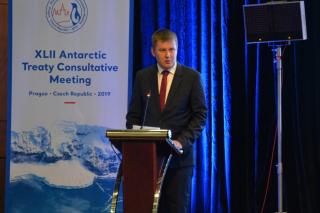 Minister Petříček opened the Antarctic Treaty Consultative Meeting in Prague