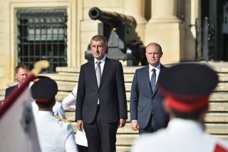 Visita del Primo Ministro della Repubblica Ceca Andrej Babiš a Malta