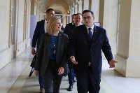 Ministr Lipavský v Praze jednal s rakouskou ministryní zahraničí Beate Meinl-Reisinger /Minister Lipavský Held Talks with Austrian Foreign Minister Beate Meinl-Reisinger in Prague 