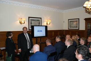 Regional Council president M. Novák during his speech