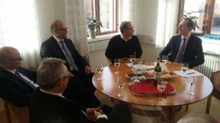 Meeting with the Mayor of the Svendborg municipality and representatives of local businesses