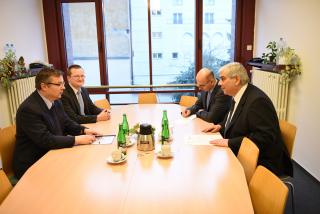Setkání náměstka Martina Tlapy se chargé d‘affaires Sýrie