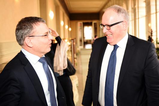 Ministr Zaorálek se setkal s Fransem Timmermansem