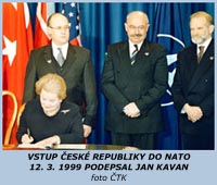 Vstup ČR do NATO, foto ČTK