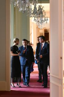 Náměstek ministra zahraničí Martin Tlapa a ministr financí Dánského království Kristian Jensen 