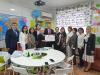Oficiální předání projektu za přítomnosti zástupců Velvyslanectví, honorárního konzulátu ČR v Biškeku, Fondu a pedagogů / Официальная передача проекта с участием представителей Посольства, почетного консульства ЧР в Бишкеке, Фонда и педагогов
