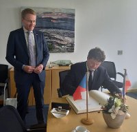 Botschafter Jiří Čistecký in Schleswig-Holstein